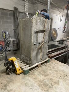 Béton sur palette Fa-béton