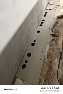 Carottage Fa-béton sole travailler préparation