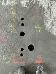 Multi troue Carottage Fa-béton