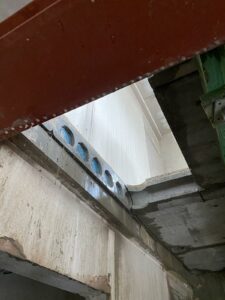Carottage Fa-béton chantier La Louvière